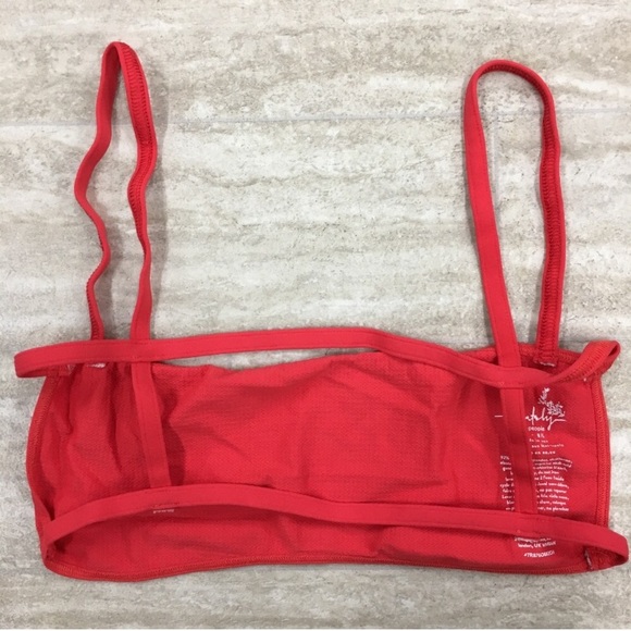 NEW Free People Intimately Whitney Red Bra - Picture 2 of 2